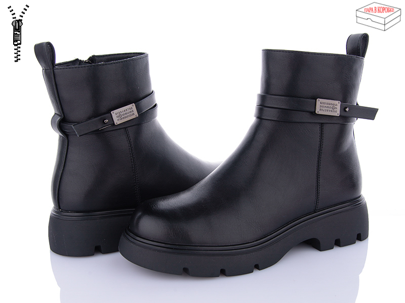 Ботинки QQ Shoes (36-41) A2698 (зима)