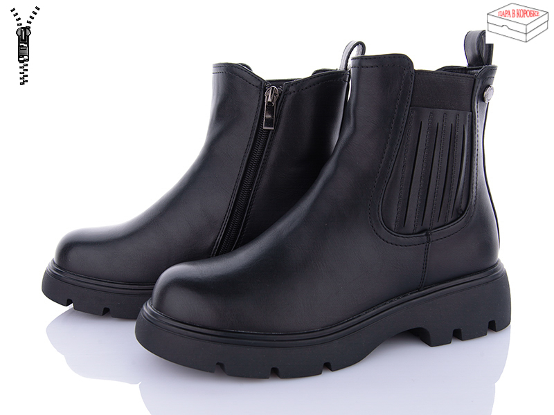 Ботинки QQ Shoes (36-41) A2699 (зима)