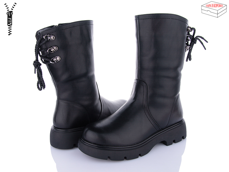 Ботинки QQ Shoes (36-41) A2701 (зима)
