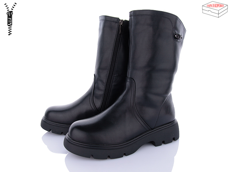 Ботинки QQ Shoes (36-41) A2702 (зима)