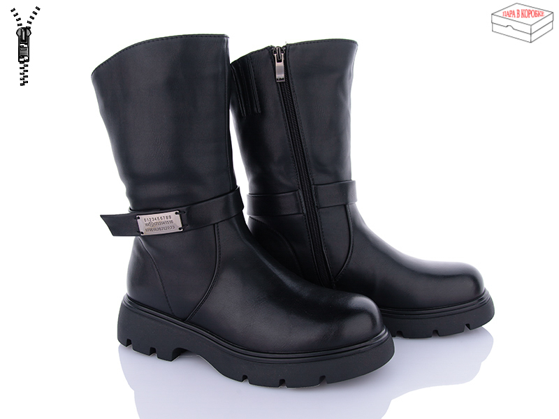 Ботинки QQ Shoes (36-41) A2703 (зима)
