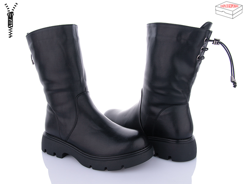 Ботинки QQ Shoes (36-41) A2707 (зима)
