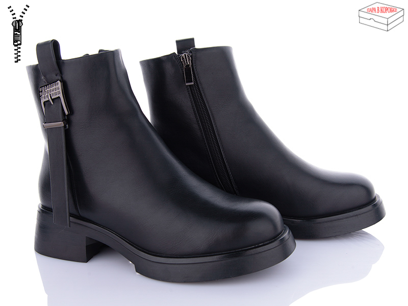 Ботинки QQ Shoes (36-41) A2709 (зима)