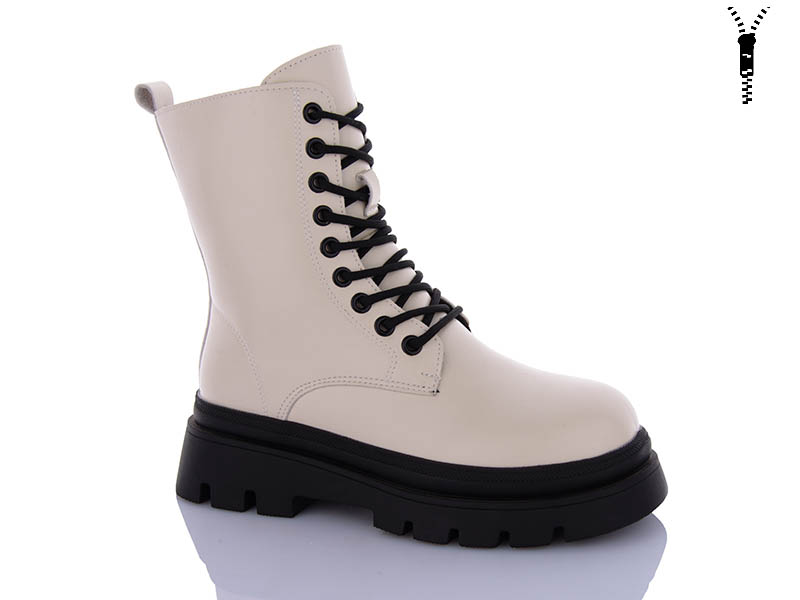 Ботинки ABA (36-41) 5230 beige (зима)