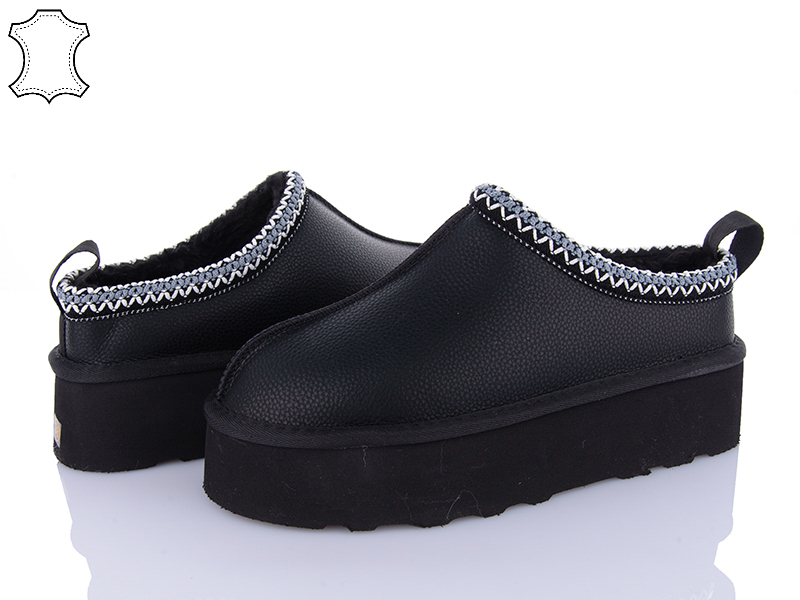 Угги PL PS (36-41) 5852-1 black (зима)