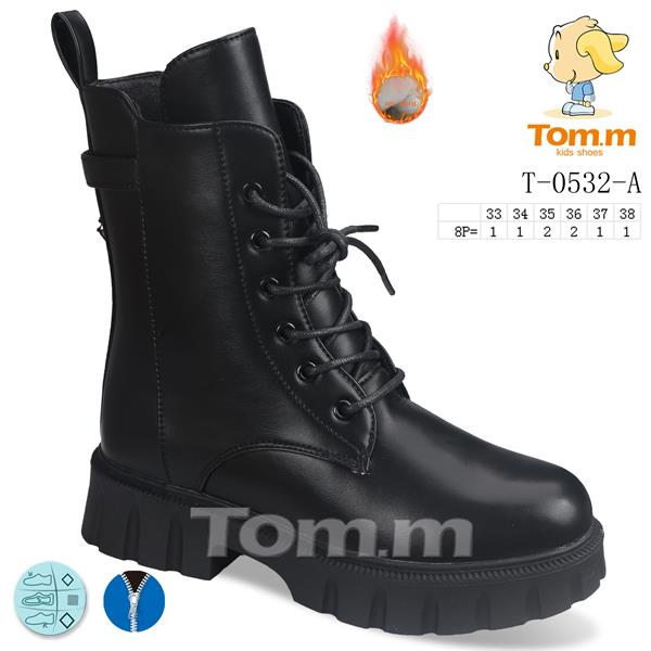 Ботинки ТОМ.М (33-38) 0532A (зима)
