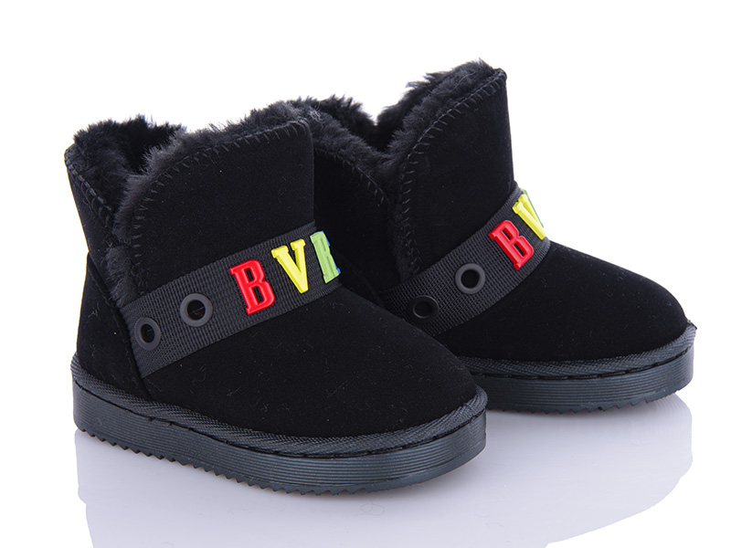 Угги OkShoes (19-24) A05 black (зима)