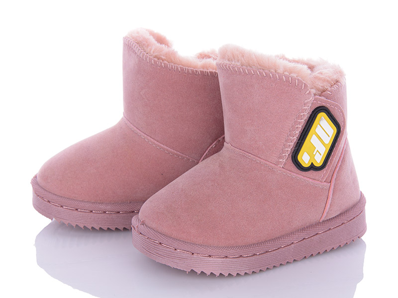 Угги OkShoes (19-24) A27 pink (зима)
