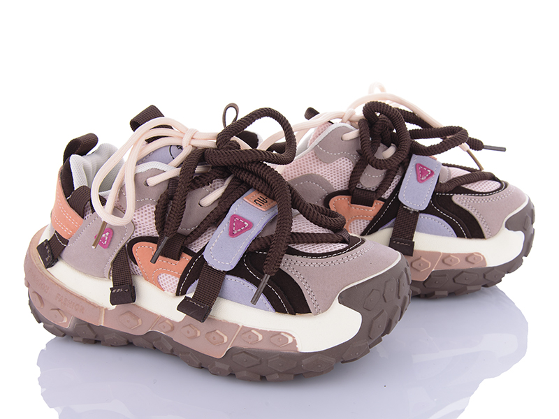 Кроссовки Shev Shoes (36-40) 9188-1 pink (деми)