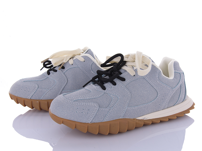 Кроссовки Shev Shoes (36-40) F027 l.blue (деми)
