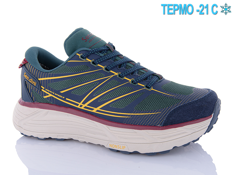 Кроссовки Sen.dini (41-46) A901-3 термо (деми)
