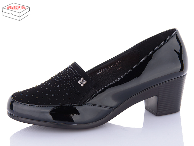 Туфли QQ Shoes (40-43) 776-1 батал (деми)