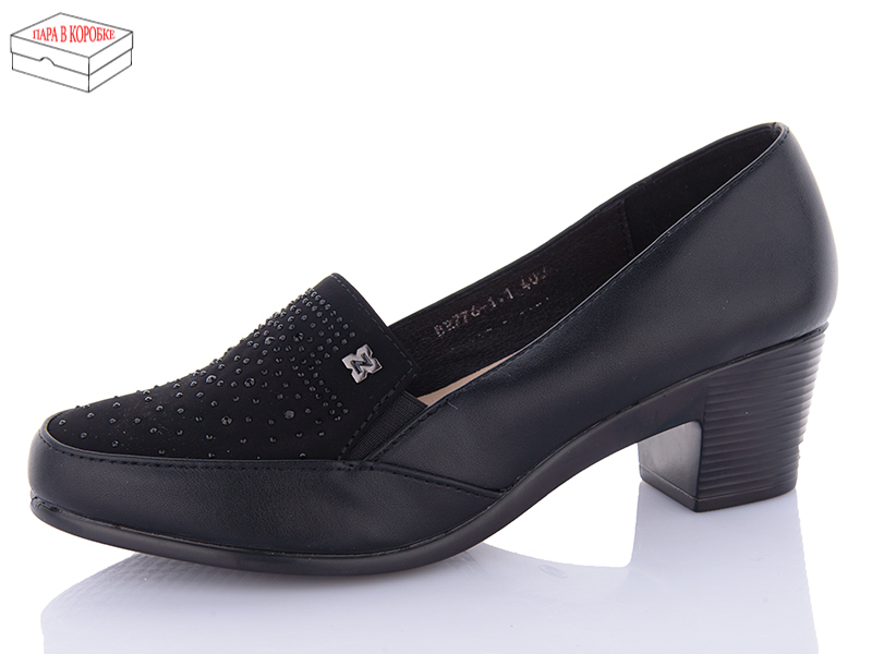 Туфли QQ Shoes (40-43) 776-1-1 батал (деми)
