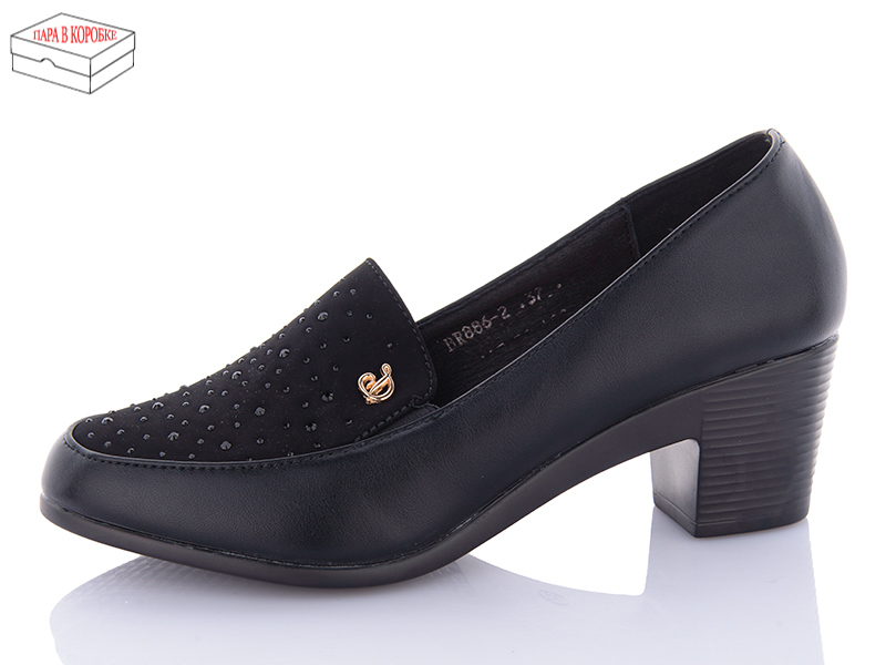 Туфли QQ Shoes (37-42) 886-2 (деми)
