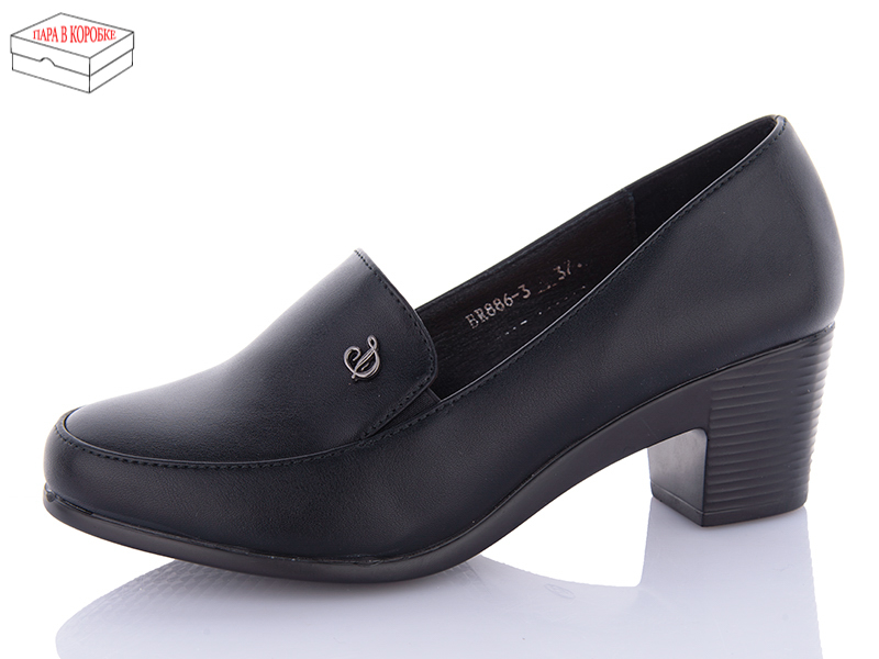Туфли QQ Shoes (37-42) 886-3 (деми)