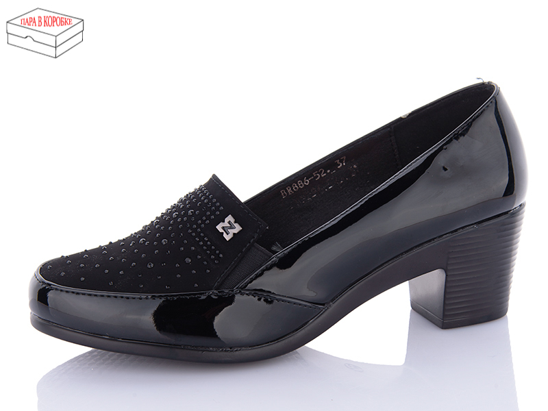 Туфли QQ Shoes (37-42) 886-52 (деми)