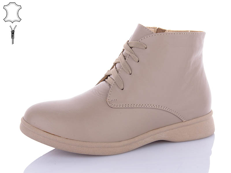 Ботинки ABA (36-41) 54 beige (зима)
