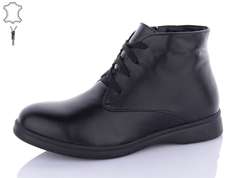Ботинки ABA (36-41) 54 black (зима)