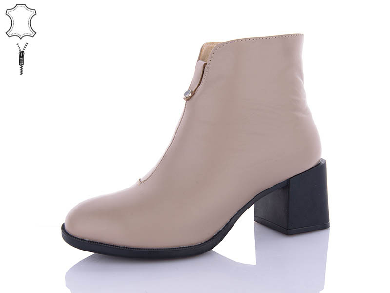 Ботинки ABA (36-41) 641-1 beige (зима)