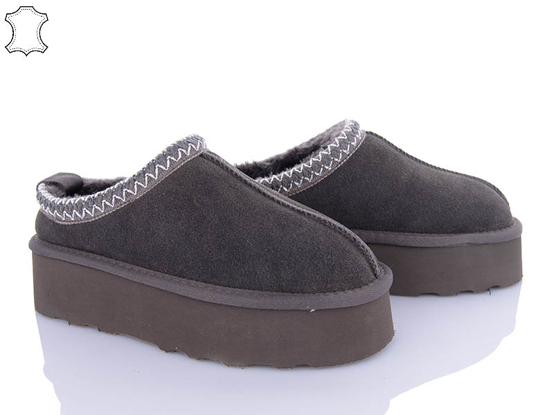 Угги PL PS (36-41) 5852 grey (зима)