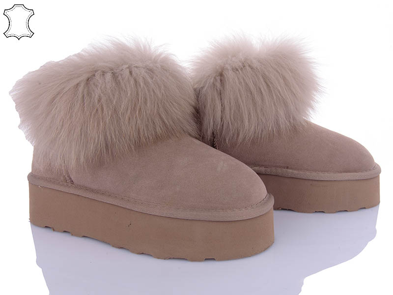Угги PL PS (36-41) 5860 khaki (зима)