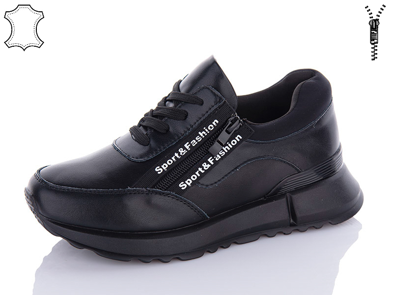Кроссовки ABA2 (37-41) Y6ABA98-5 black (деми)