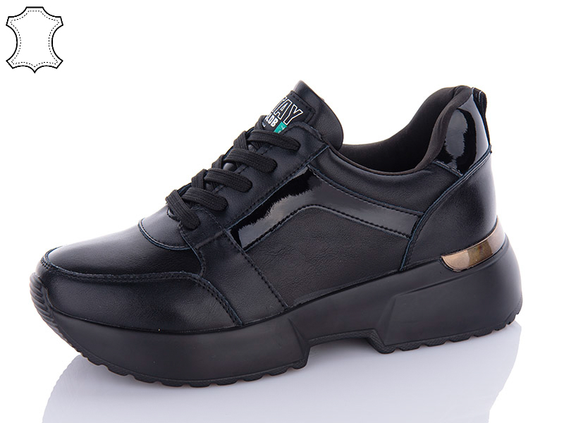 Кроссовки ABA2 (37-41) Y7ABA71-5 black (деми)