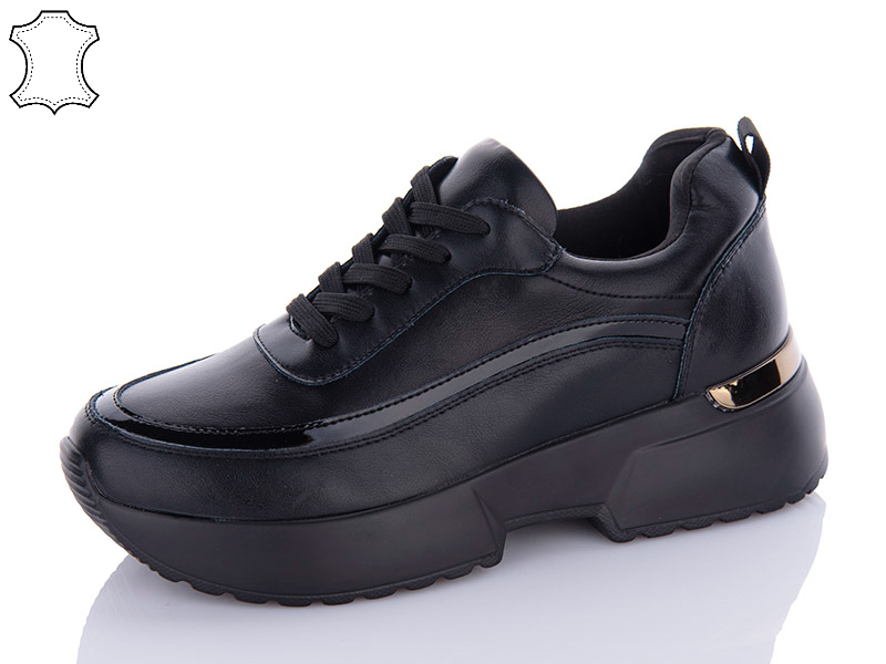 Кроссовки ABA2 (37-41) Y7ABA72-1 black (деми)
