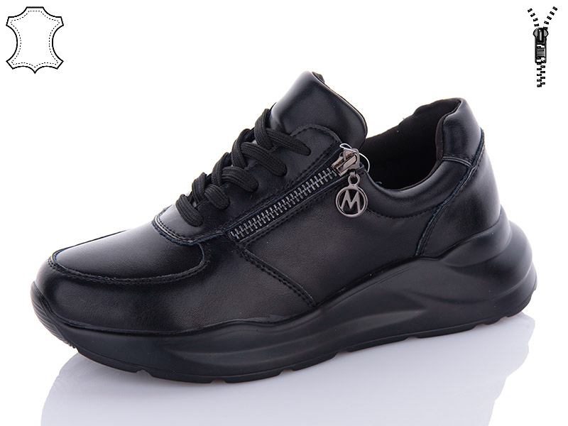 Кроссовки ABA2 (37-41) Y7ABA96-5 black (деми)