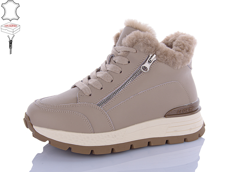 Ботинки QQ Shoes (36-41) 655-2 (зима)