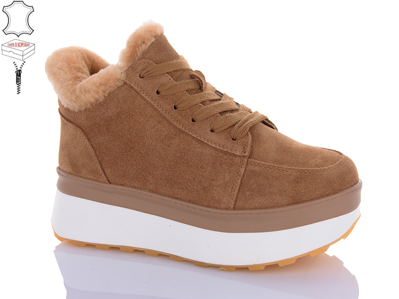 Ботинки QQ Shoes (36-41) M577-4 (зима)