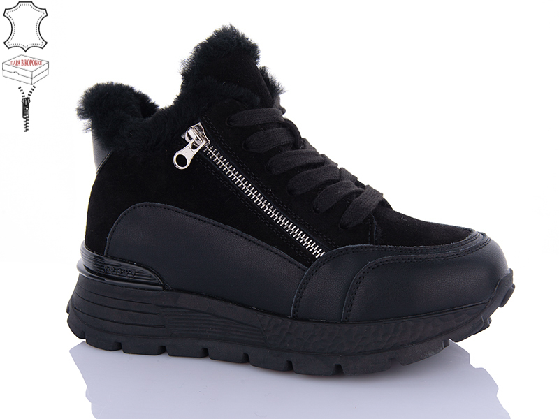 Ботинки QQ Shoes (36-41) M655-3 (зима)