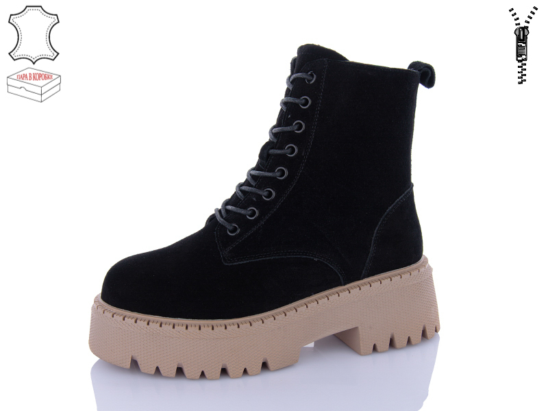 Ботинки QQ Shoes (36-41) M672-3 (зима)
