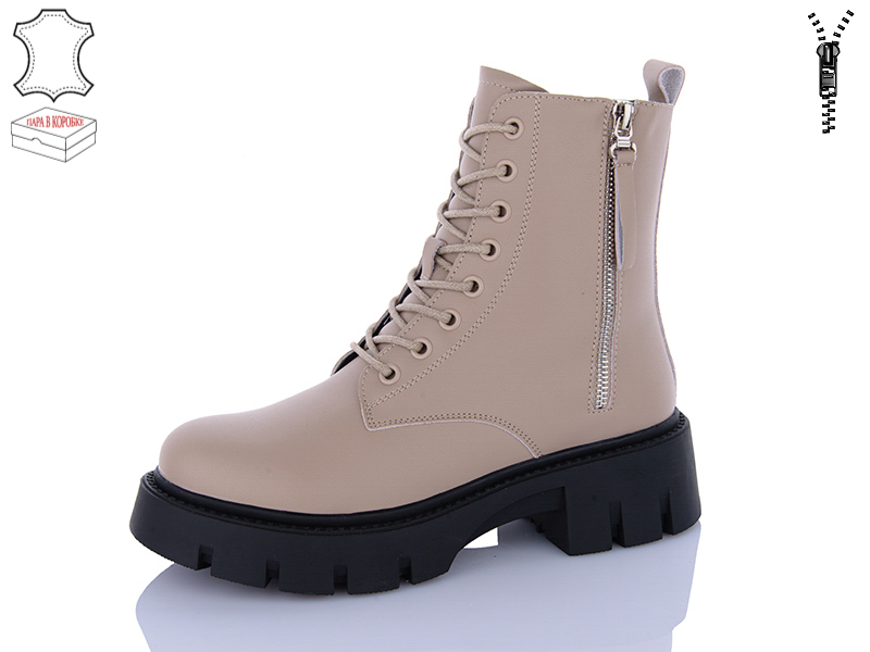 Ботинки QQ Shoes (36-41) W5132-1 (зима)