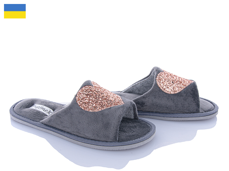 Тапочки Sanlin2 (36-41) SM23 сірий (деми)