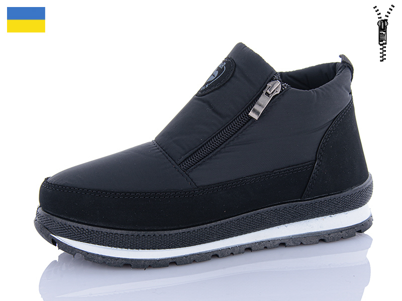 Ботинки ALEX M&L (36-41) AE5 чорний (зима)
