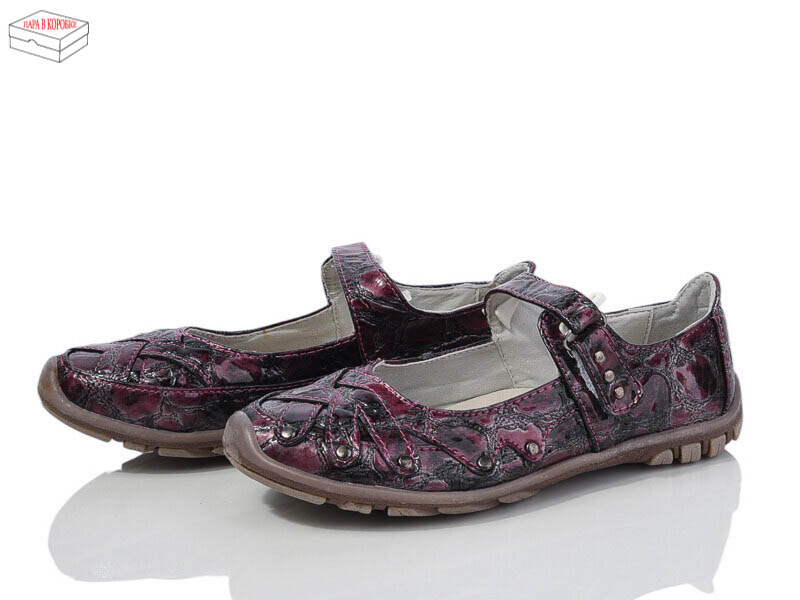 Туфли DeMur (28-37) A2358-2 purple (деми)
