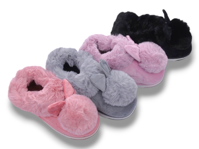 Тапочки Deshman (36-41) K411-1 mix (зима)