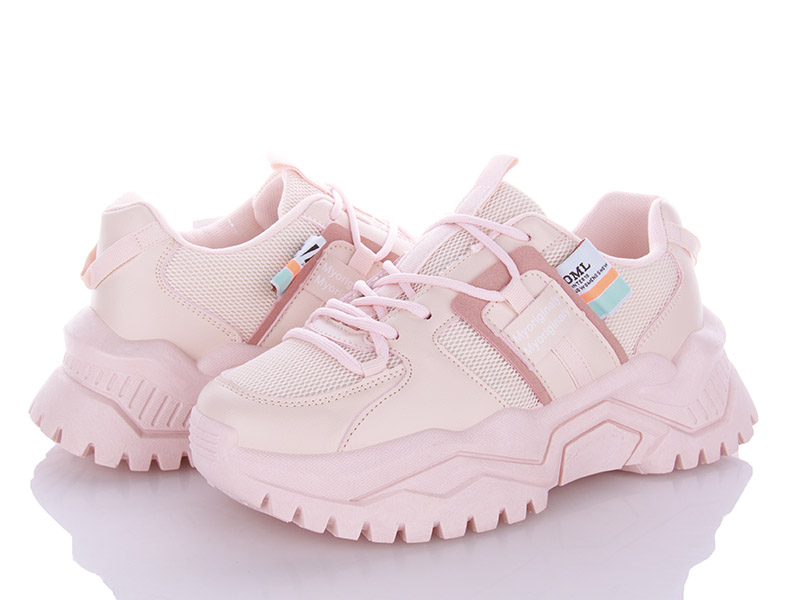 Кроссовки VIOLETA (36-41) 177-11 pink (деми)