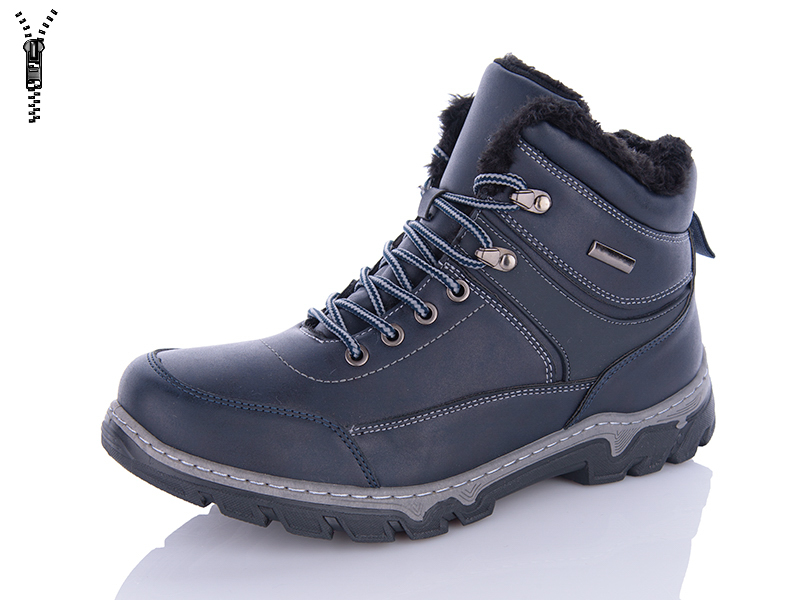Ботинки ABA (40-45) MX2502 navy (зима)
