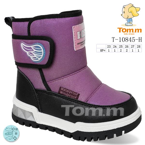 Ботинки ТОМ.М (23-28) 10845H (зима)