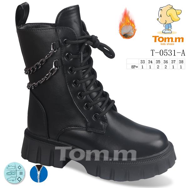 Ботинки ТОМ.М (33-38) 0531A (зима)