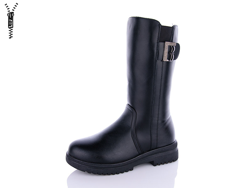 Сапоги QQ Shoes (37-42) 821 (зима)