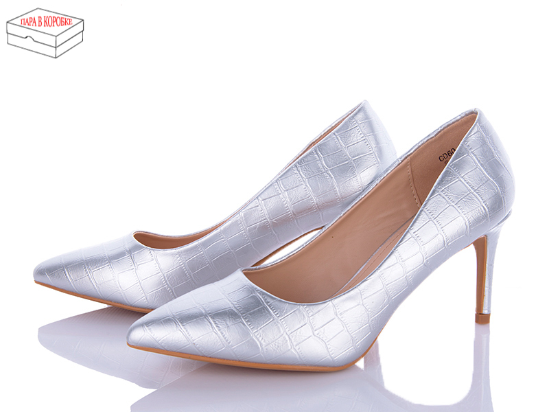 Туфли Star (36-41) CD60 silver (деми)