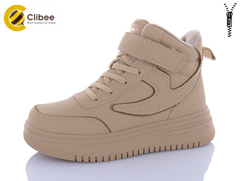 Ботинки Clibee-Apawwa (33-38) HC530 khaki (зима)