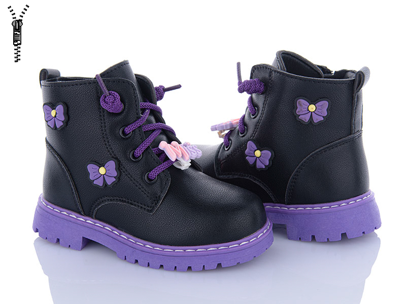 Ботинки OkShoes (23-28) K117A (зима)