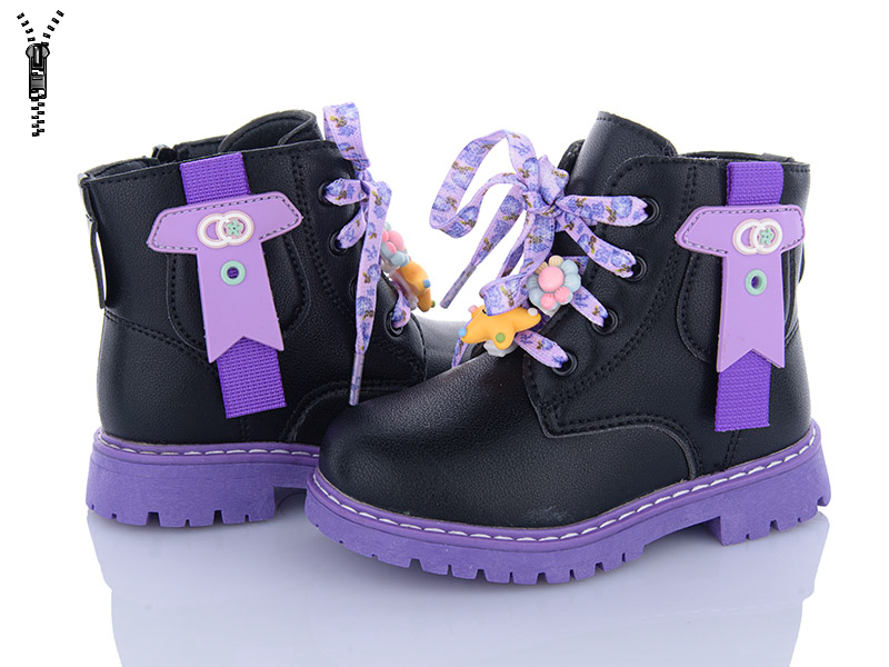 Ботинки OkShoes (23-28) K119A (зима)