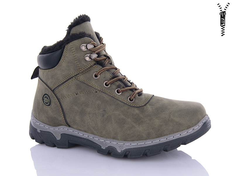 Ботинки Laguna (40-45) MX2302 green (зима)