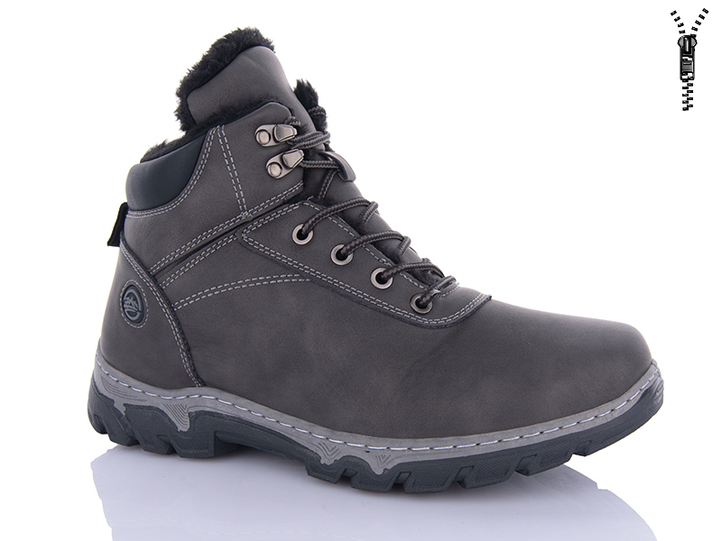 Ботинки Laguna (40-45) MX2302 grey (зима)