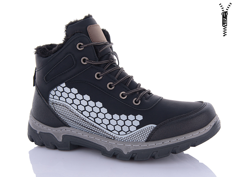 Ботинки Laguna (40-45) MX6637 black (зима)